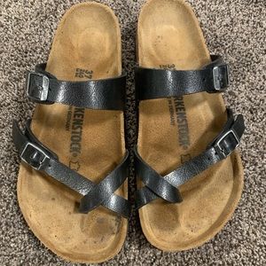 Black Birkenstock Size 37